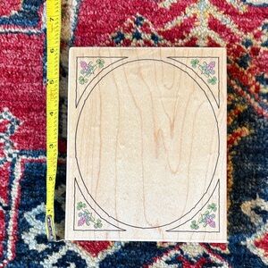 Floral Design Home Stamp